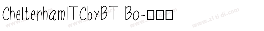 CheltenhamITCbyBT Bo字体转换